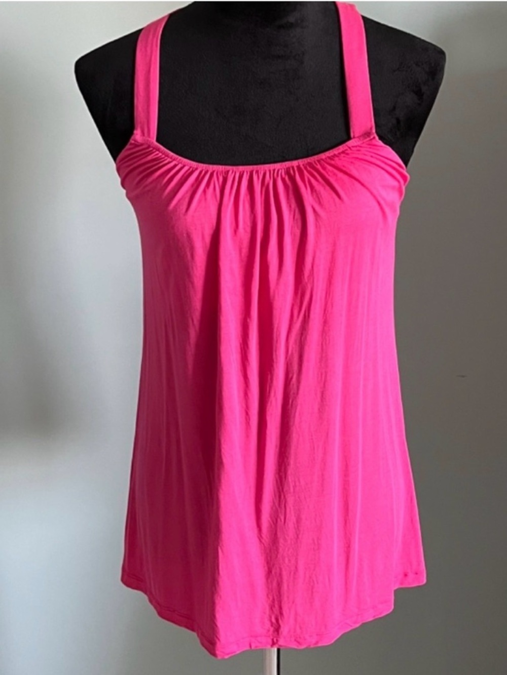 CAbi Hot Pink cross back Tank